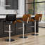 Tabouret de bar réglable Mid-Century rembourré Dixie
