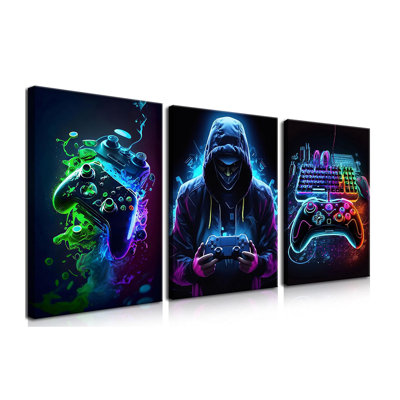 3 Piece Wrapped Canvas Print