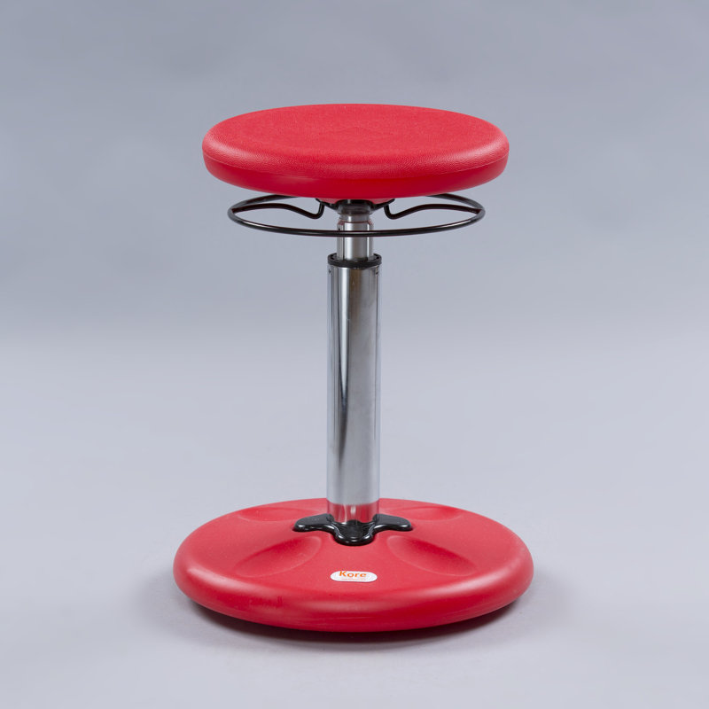 Tabouret de classe 22 po Massimo, Rouge