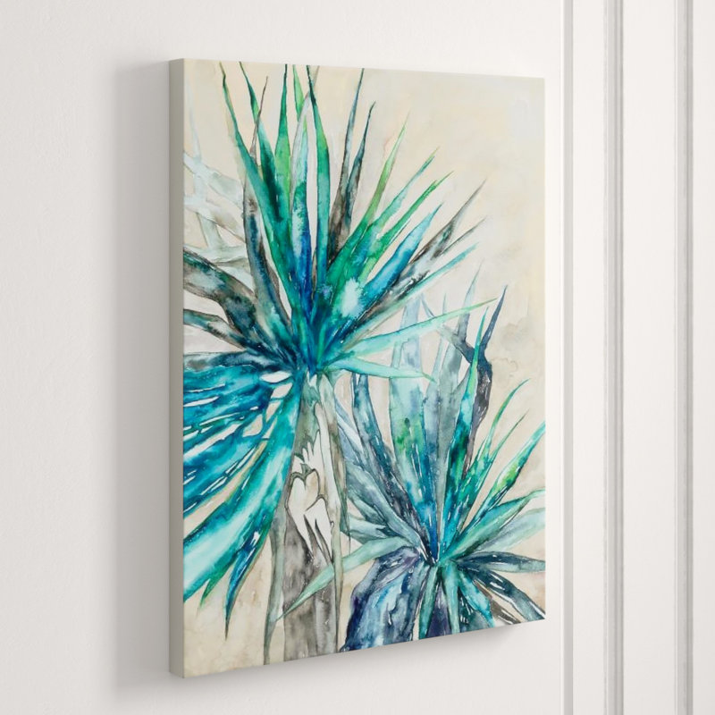 Last Summer II Painting by Sara Brown, 40" H x 30" W, Glass Coat