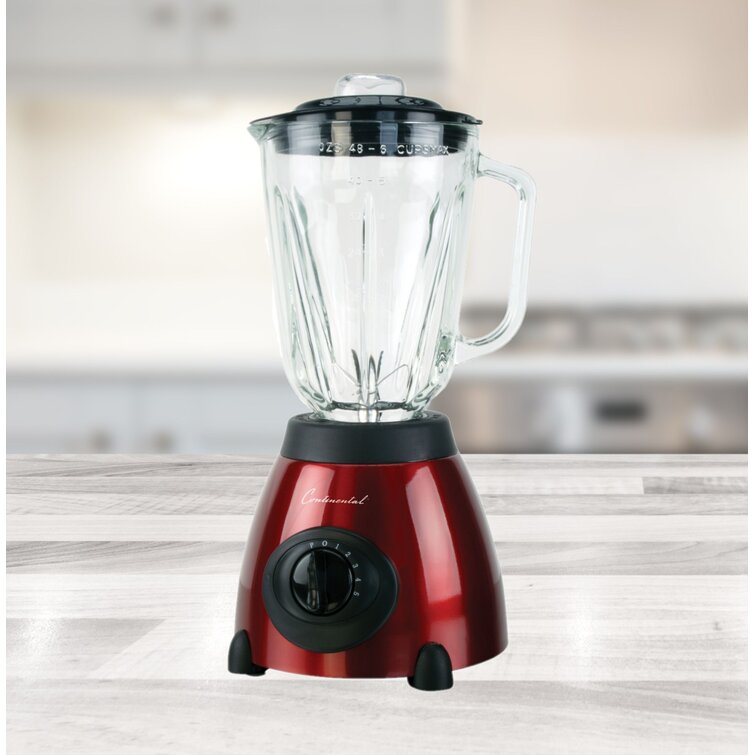 Ovente 6 Speed Countertop Blender with Travel Cup & Reviews