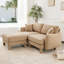 Canapé-lit 2 places Boucle Fabric-1119813017