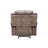 Zubaida Two Tone Velvet Glider Recliner-1321104356