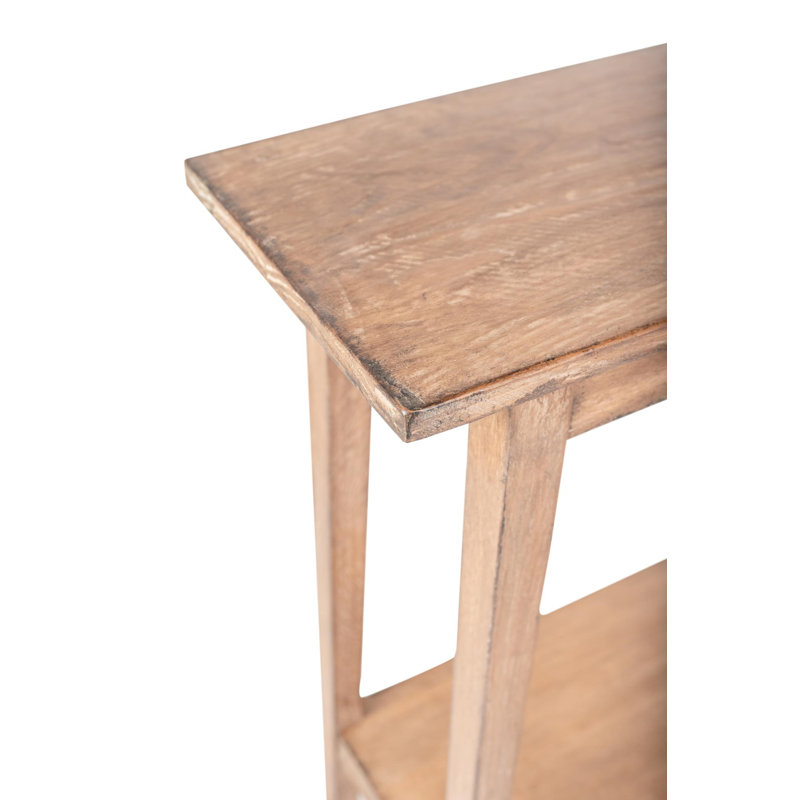 Camptown 36" Wide Small Console Table, Antique Natural