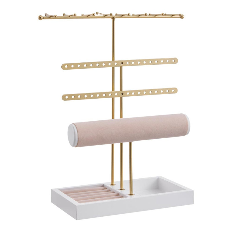 Metal Jewelry Organizer Tray + Portable
