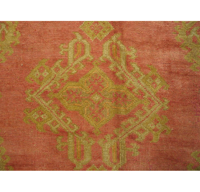 Tapis décoratif turc Oushak