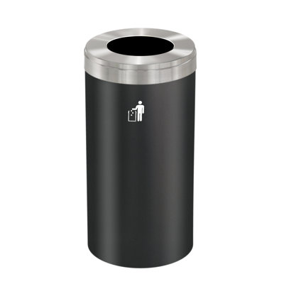 Steel Open Outdoor Trash/Recycling Bins