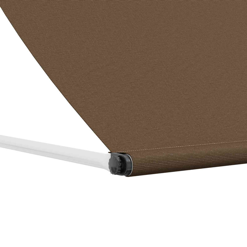VidaXL Retractable, 250cm W x 150cm D, Taupe