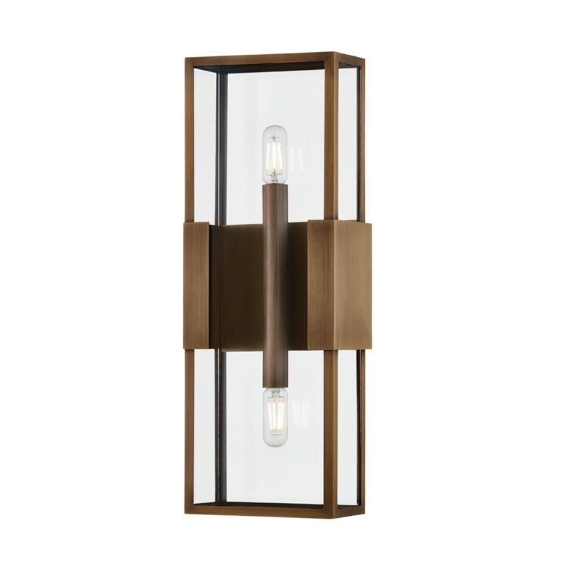 Applique murale 2 lumières Santa Clara, H 18 po x l 6,5 po x P 6,5 po
