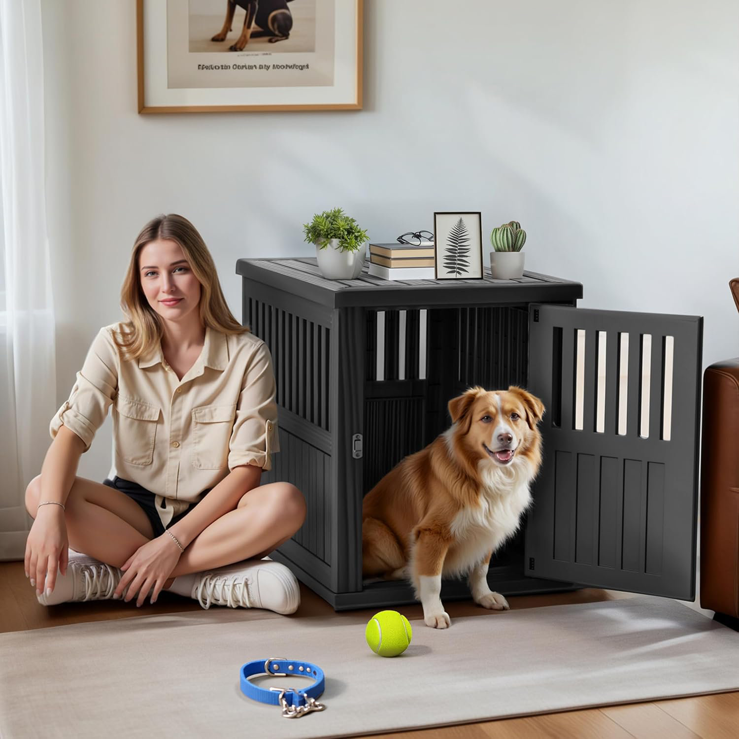 Night Stand Dog Kennelnull