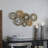 DAguiar Metal Wall Clock