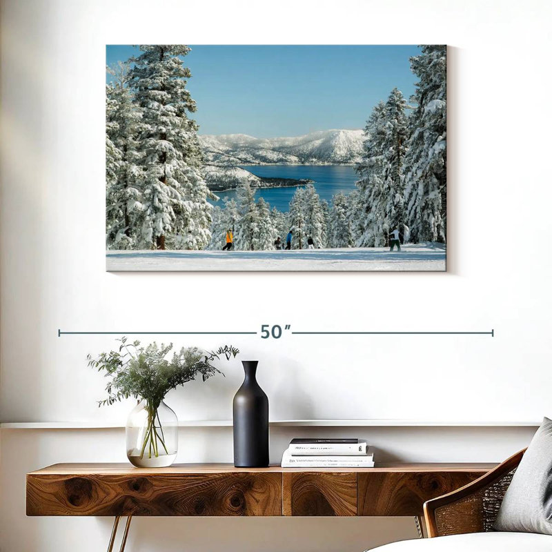 Siroe Winter Tahoe Skiing, H 26 po x l 39 po