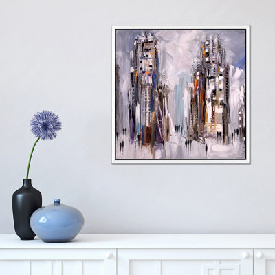 Streets by Ekaterina Ermilkina - Painting on Canvas