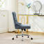Chaise de bureau, chaise de bureau rembourrée capitonnée avec base en métal-1485375105-1485375107