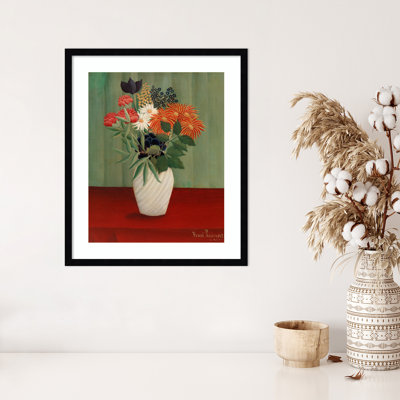 " Bouquet De Fleurs " by Henri Rousseau