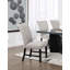 Magnifique table de salle à manger en marbre véritable 6X Chaises d'appoint Boucle