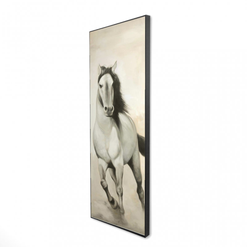" Graceful Horse ", 48" H x 16" W