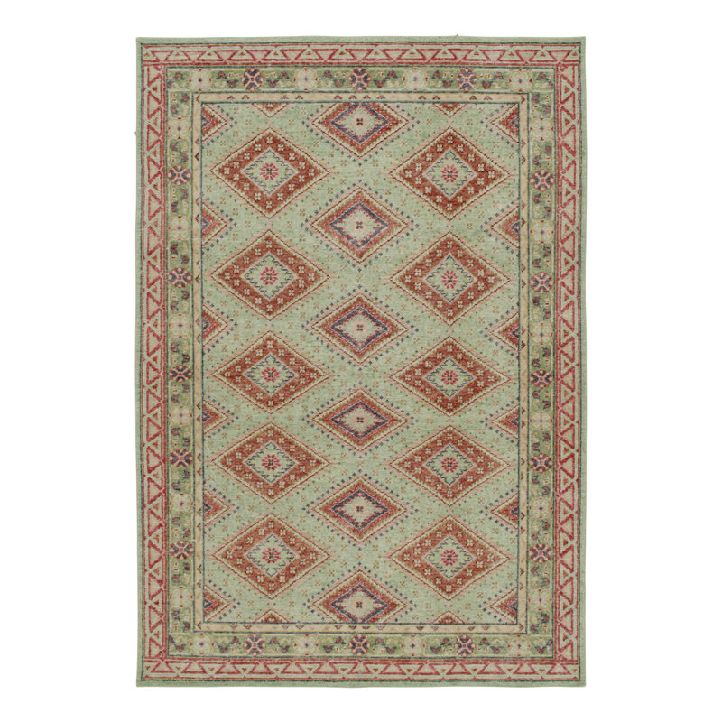 One-of-a-Kind 6’2” X 9’ Hand Knotted Area Rug
