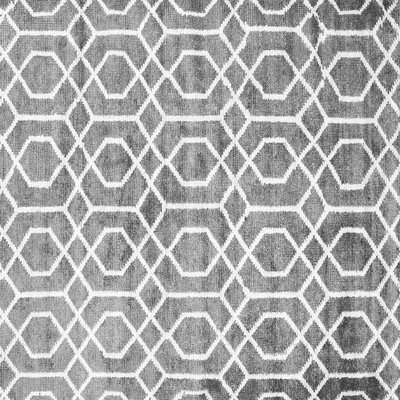 Tapis gris tissé à la machine Friedman