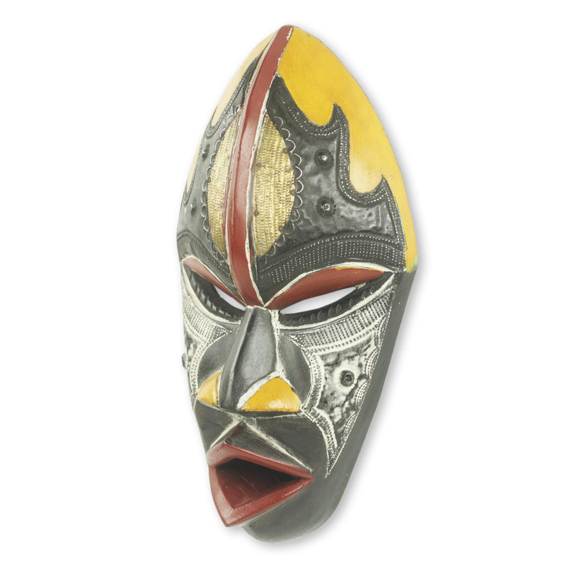 Handmade Traditional People Wall Decor on Solid Wood