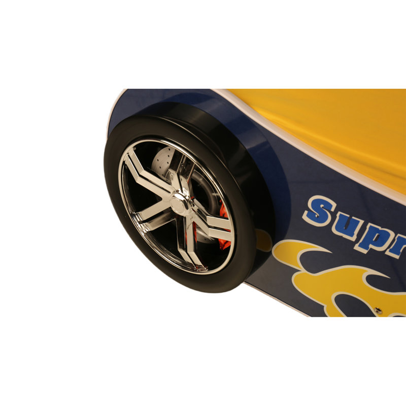 Supreme Energy Racing Car Bed, Blue