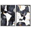 Oliver Gal Amani Set Abstract - Hand-Applied Leaf Framed Canvas Art-1359229903-1359229891