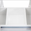 Table basse moderne extensible avec plateau coulissant et rangement caché, parfaite pour les salons organisés