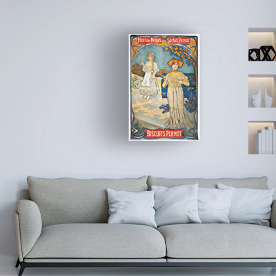 French School Pernod Biscuits, 1897 Canvas Art