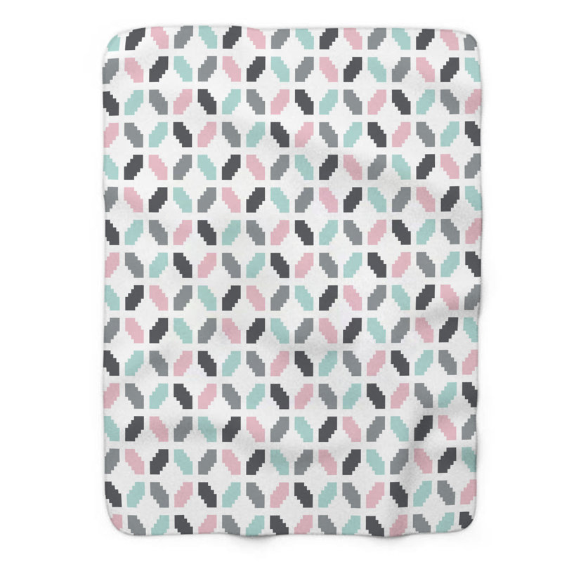 Swanky Design - Couverture Sherpa 1 pièce de qualité supérieure 0071, L 50 po x L 60 po