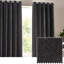 Heavy Chenille Blackout Curtain Panel Pair-124250710-124250707