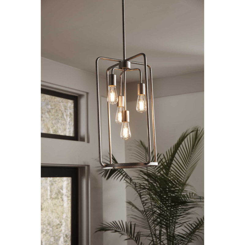 Sorcha 4 - Light Single Pendant, Silver