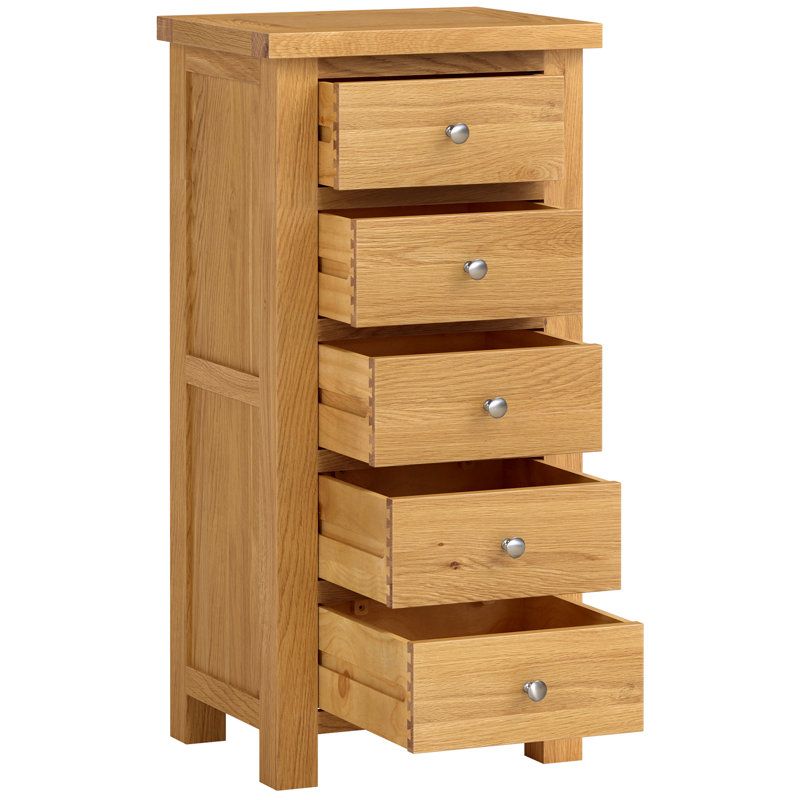 Dover 50 cm W Chest of 5 Drawers