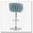 360° Swivel Adjustable Height Bar Chairs Bar Stools with Woven Back & Footrest for Kitchen Island, Cafe, Pub-766160801