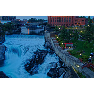 " Lower Falls Of The Spokane River " by Alexander Lieãÿ