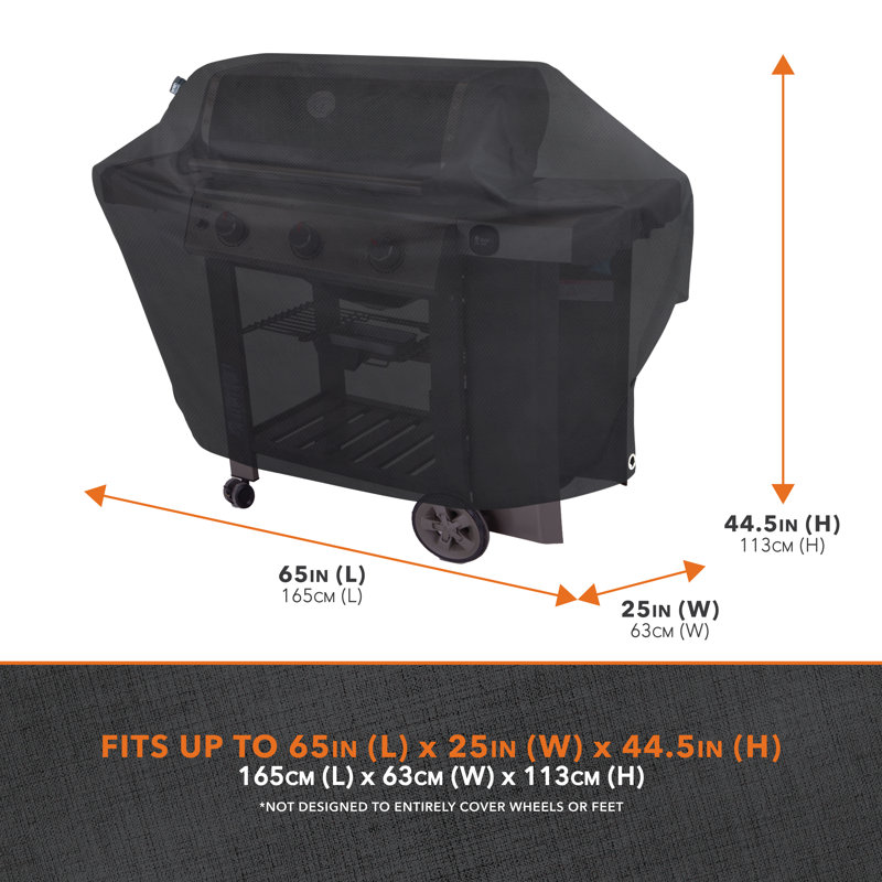 Housse de protection pour barbecue moderne et imperméable 65 po. L 65 po x l 25 po x H 44,5 po. Modern Leisure
