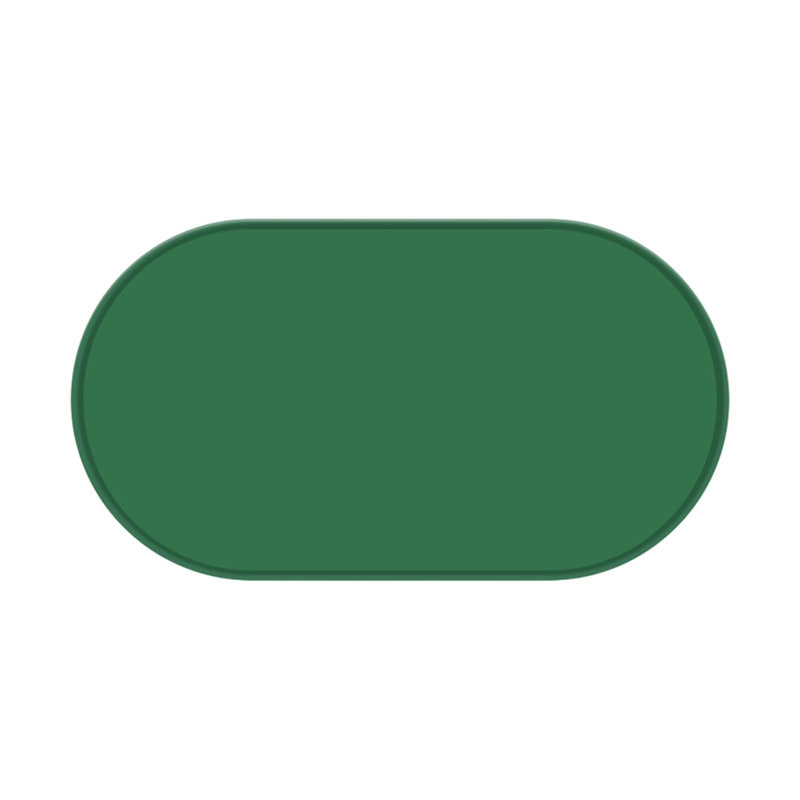 Tapis pour animal de compagnie en silicone pour chien, Vert