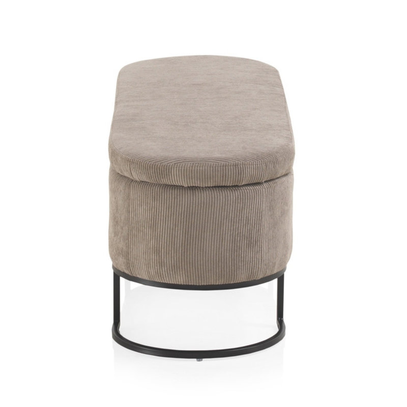 Naquesha Upholstered Storage Bench