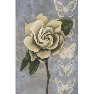 Blissful Gardenia I by Grace Popp - Wrapped Canvas Print
