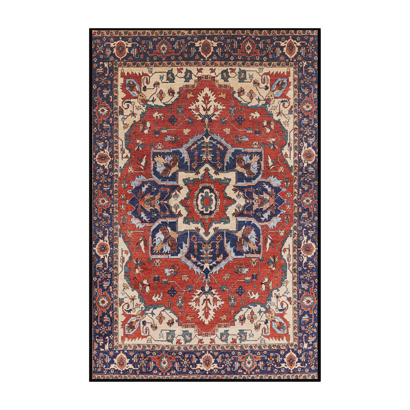 Oriental Indoor Rug, Rectangle 6' x 9'