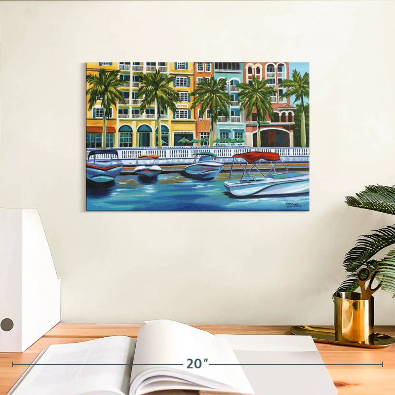 Tropical Rendezvous I, 8" H x 12" W