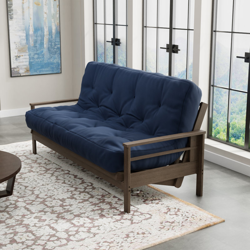 Matelas de futon en mousse viscoélastique imprégnée de gel Mcgrane Barkingside - Fabriqué aux États-Unis, certifié CertiPUR-US, cadre non inclus