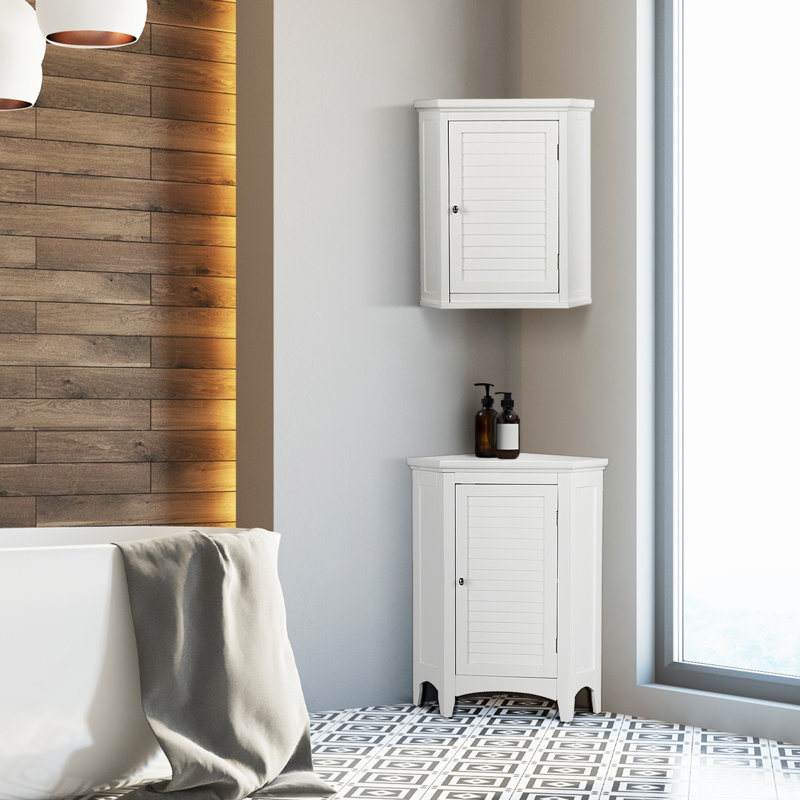 Ethan Bathroom Cabinet, White