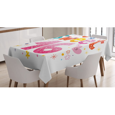 16Th Birthday Tablecloth