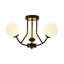 Plafonnier semi-encastré 3 lumières Spoutnik-1056280688