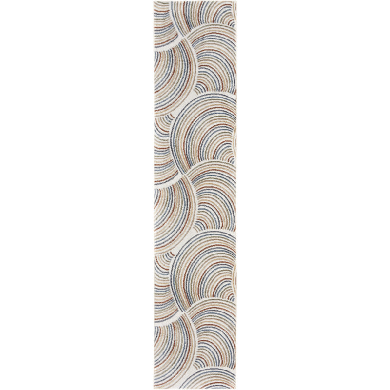 Aramus Abstract Indoor Rug, Runner 2' x 6'
