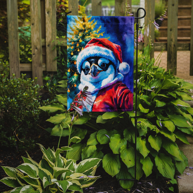 Drapeau de jardin de Noël, Pingouin