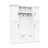 Modern Farmhouse Hall Tree with Storage Bench, Arched Mudroom Organizer, 7 Hooks & Side Cabinets-129940059