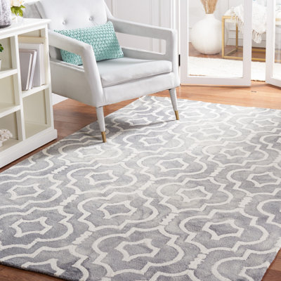 Berman Hand Tufted Wool Geometric Rug