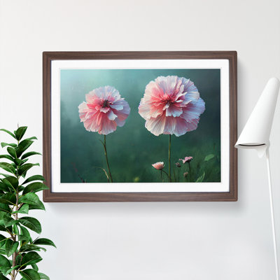Beauteous Carnation Flowers - Framed Print