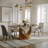 HOBART 7 Pieces Modern Dining Table Sets For 6, Sintered Stone Dining Table With 6 Chairs, Rectangular Dining Room Sets-2073042690-2073042694-2073042691